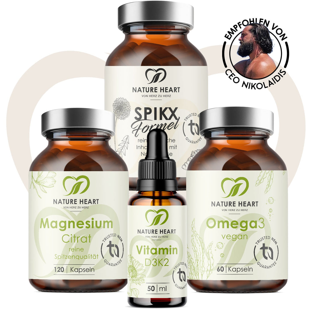 Nature Heart Nahrungsergänzungsmittel Gamechanger Bundle | by CEO Nikolaidis