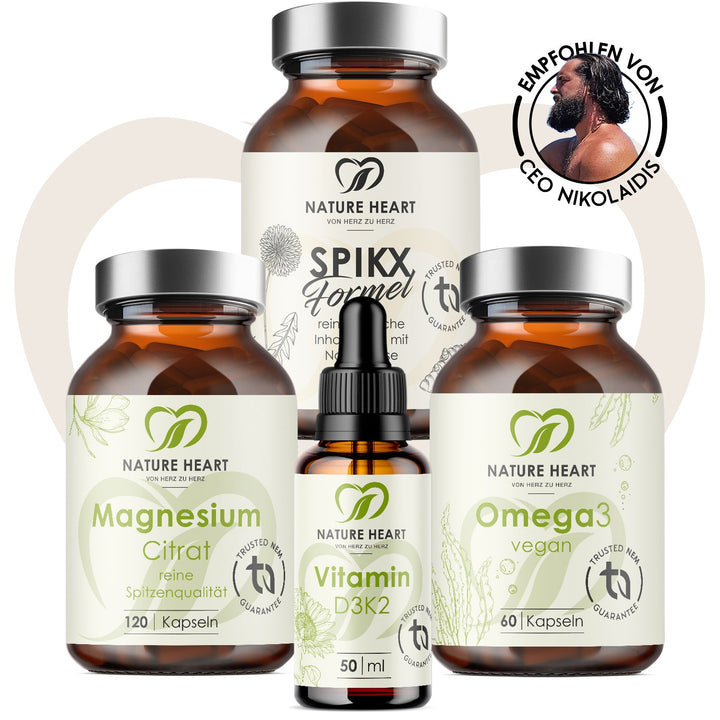 Nature Heart Nahrungsergänzungsmittel Gamechanger Bundle | by CEO Nikolaidis