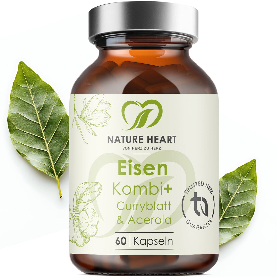 Nature Heart Nahrungsergänzungsmittel Eisen Kombi+