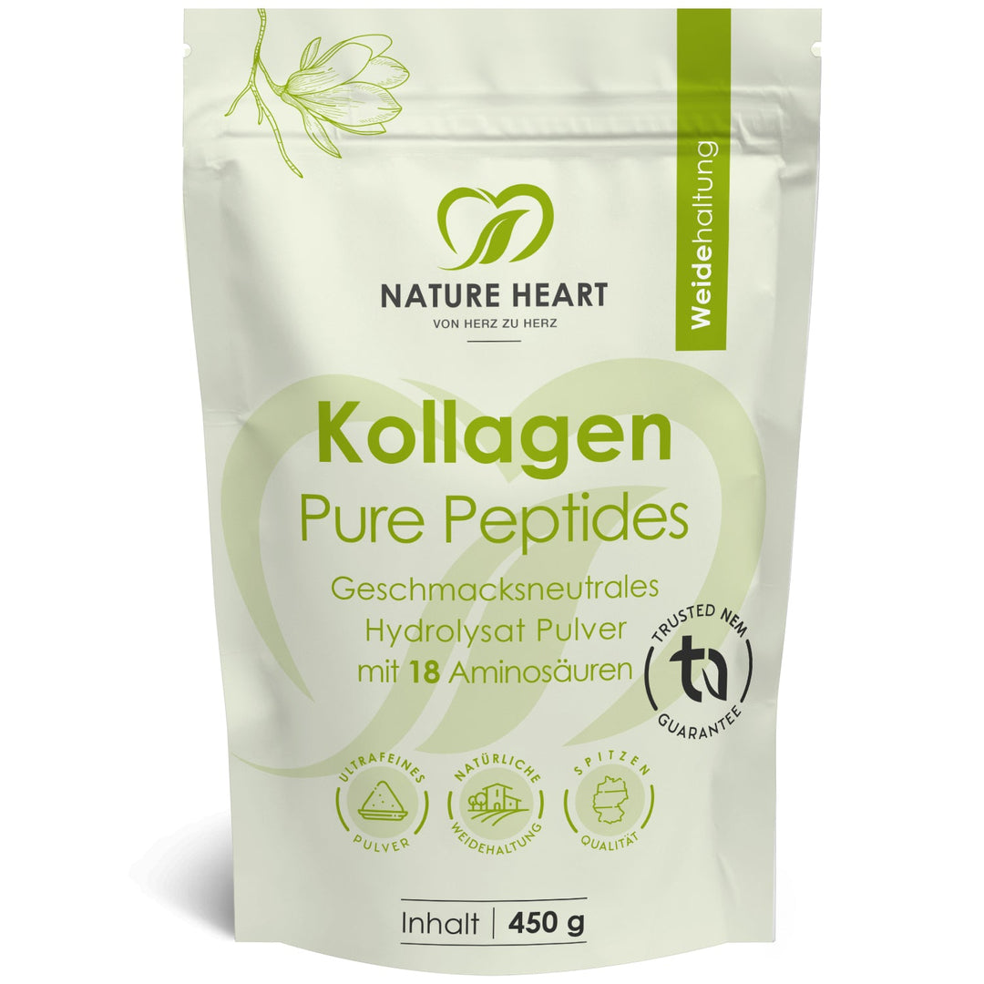 Nature Heart Nahrungsergänzungsmittel Kollagen Pure Peptides