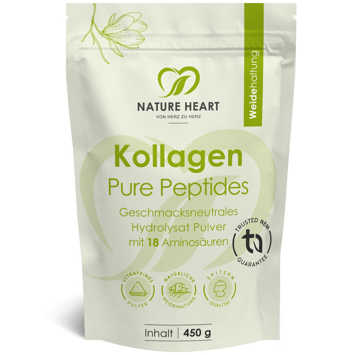 Nature Heart Nahrungsergänzungsmittel Kollagen Pure Peptides