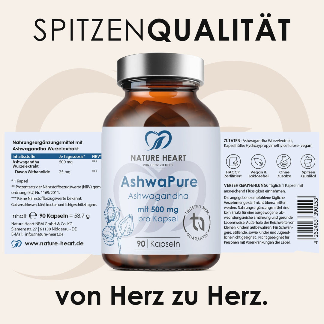 Nature Heart Nahrungsergänzungsmittel Stressless Bundle | Julia Bernsee