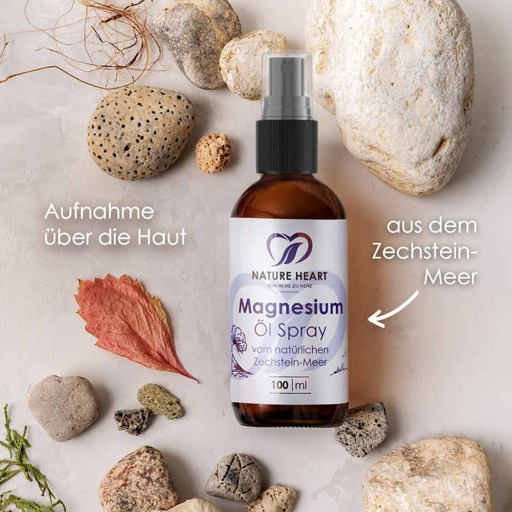 Nature Heart Magnesium-Öl Spray - Zechstein-Meer