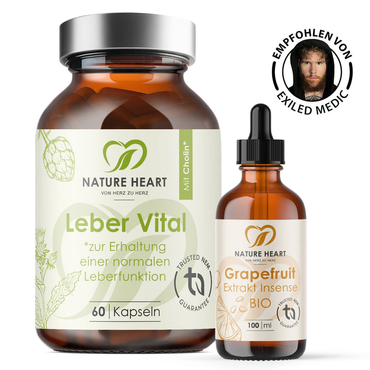 Nature Heart Nahrungsergänzungsmittel Cleanse TOX Bundle | Exiled Medic