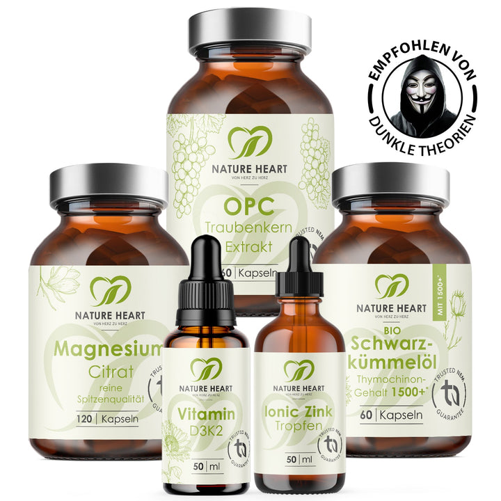 Nature Heart Nahrungsergänzungsmittel Exklusiv Daily Bundle | by Flo Rios
