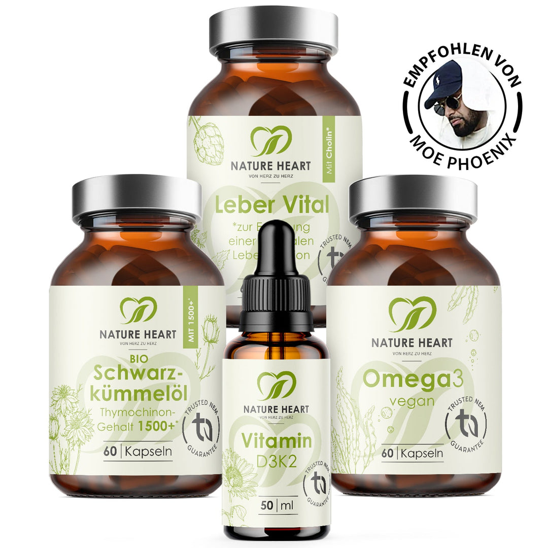 Nature Heart Nahrungsergänzungsmittel Figur Bundle | Moe Phoenix