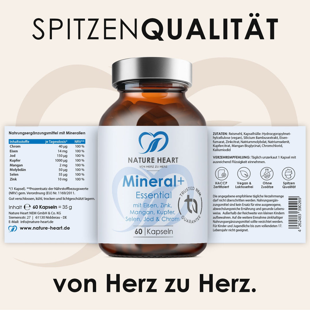 Nature Heart Nahrungsergänzungsmittel Immun Bundle+ | by Tom Bökenkröger
