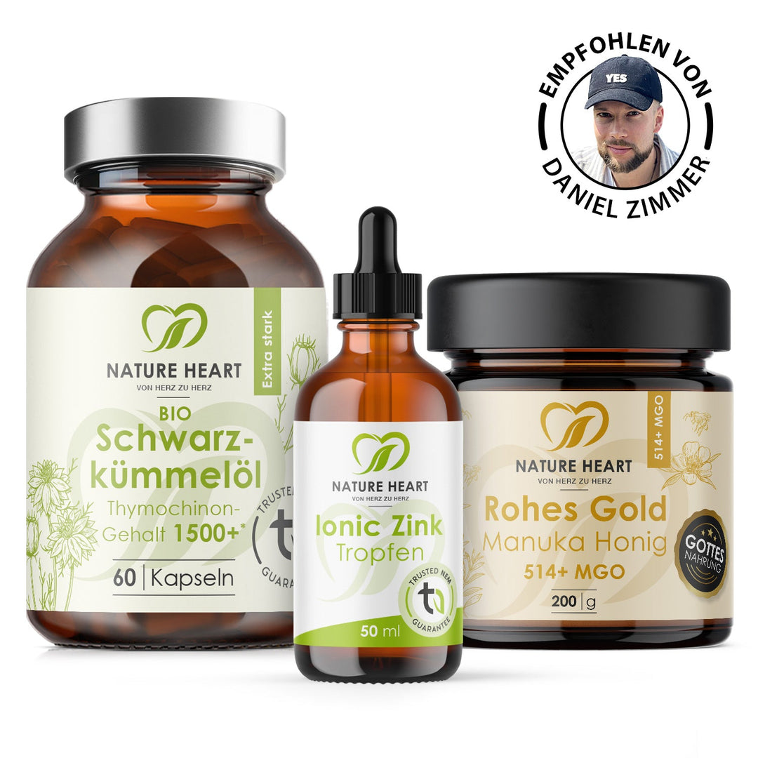 Nature Heart Nahrungsergänzungsmittel Pollenzeit Bundle | by Daniel Zimmer