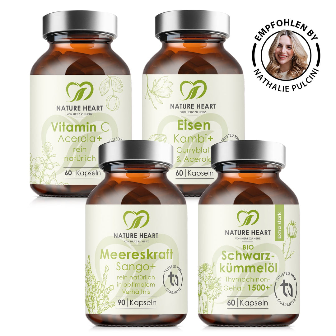 Nature Heart Nahrungsergänzungsmittel Stillzeit Bundle | by Nathalie