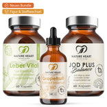 Nature Heart Nahrungsergänzungsmittel Transformations Figur Bundle