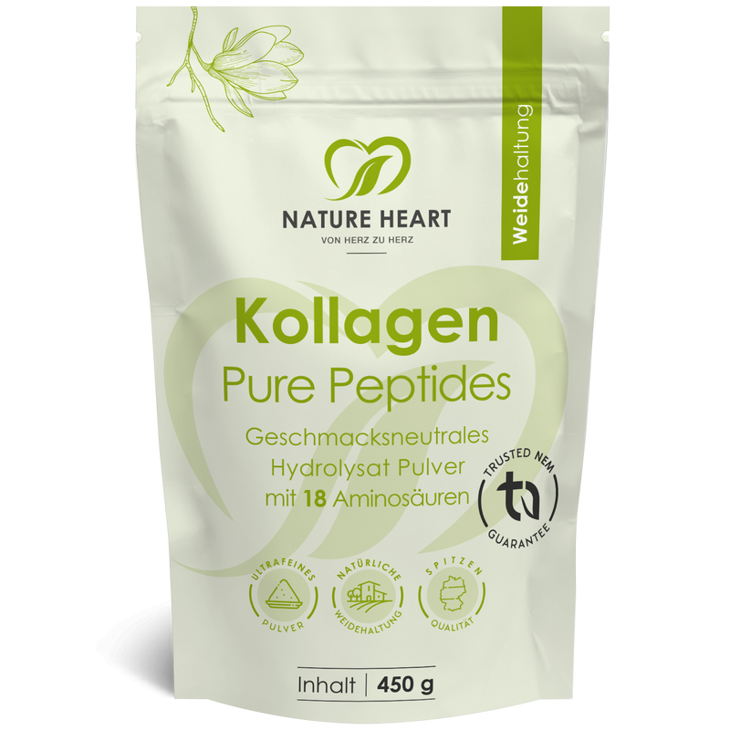 Nature Heart Nahrungsergänzungsmittel Kollagen Pure Peptides