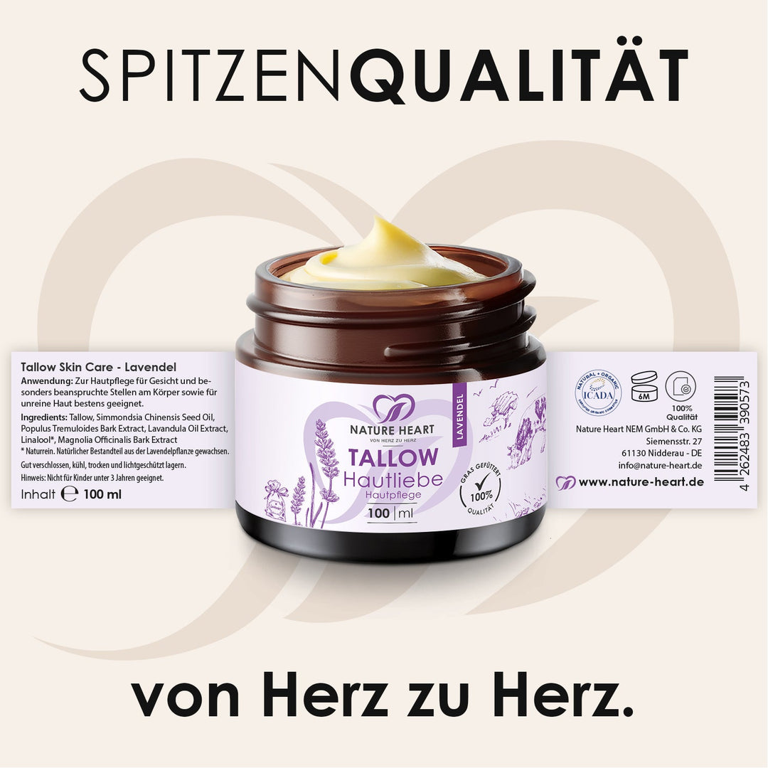 Nature Heart hautpflege Tallow Hautliebe