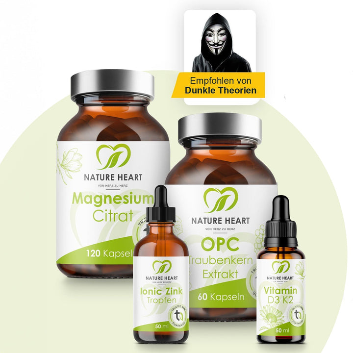 Nature Heart Nahrungsergänzungsmittel Daily Bundle | by Flo Rios