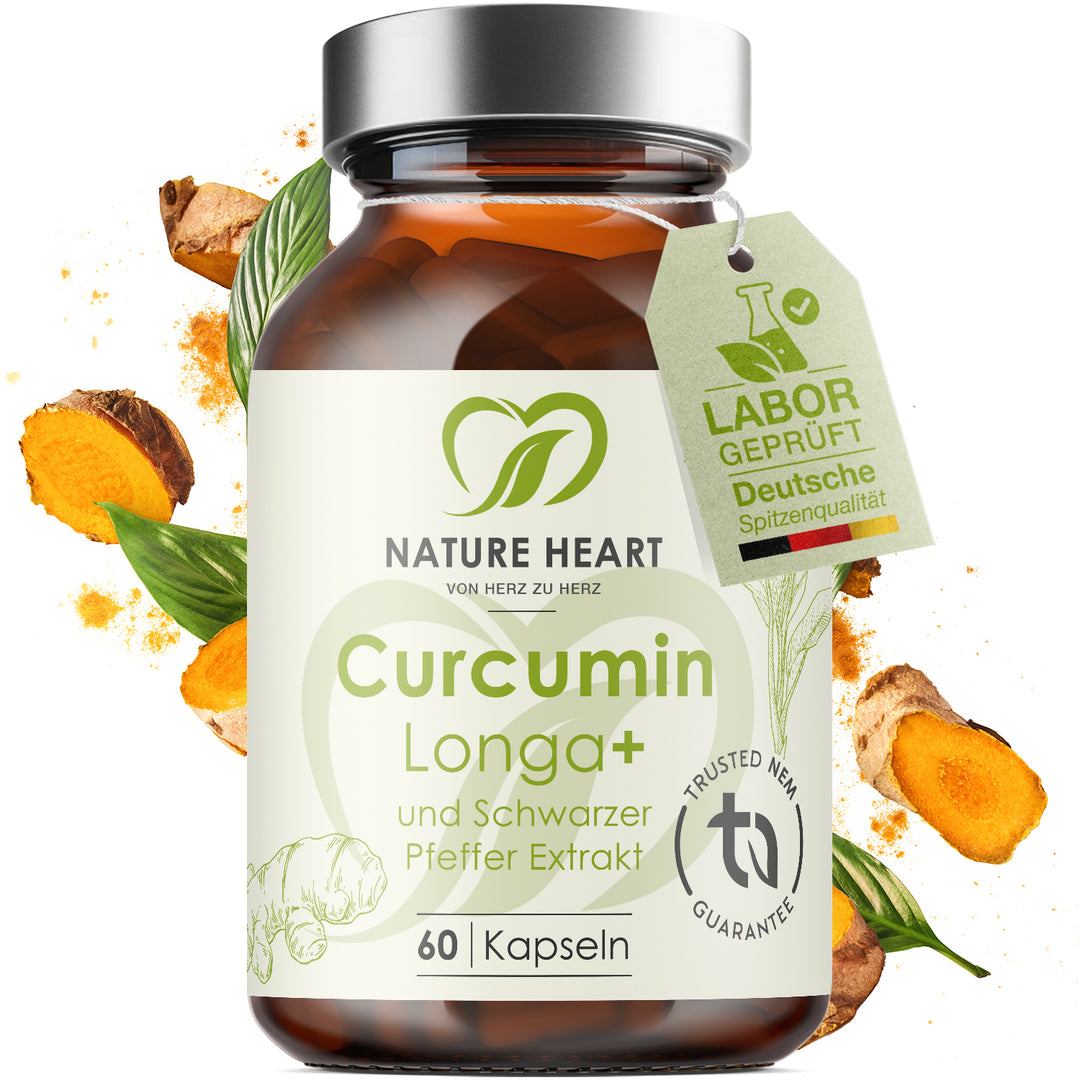 Nature Heart Nahrungsergänzungsmittel Curcumin Longa+