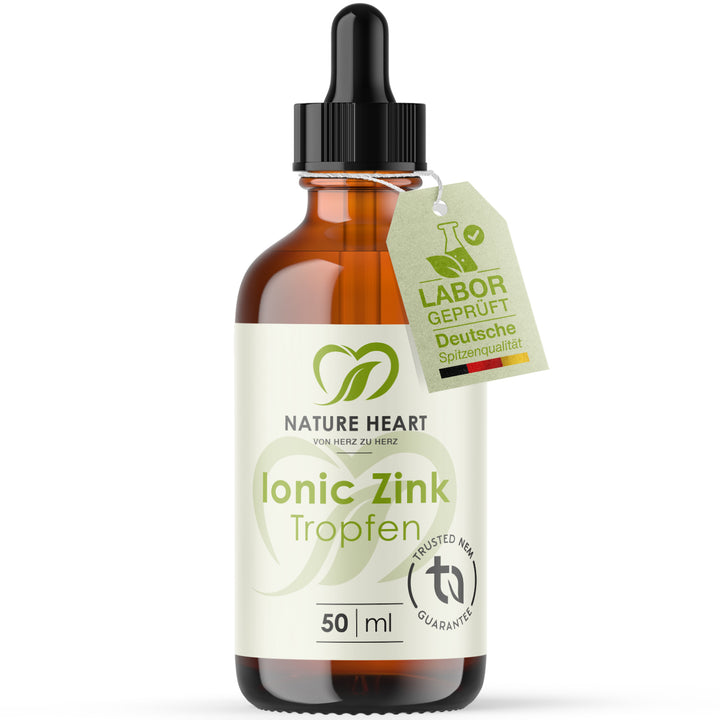 Nature Heart Nahrungsergänzungsmittel Ionic Zink Tropfen