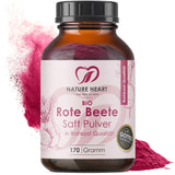 Nature Heart Nahrungsergänzungsmittel BIO Rote Beete - Saftpulver