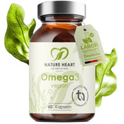 Nature Heart Nahrungsergänzungsmittel Omega 3 vegan