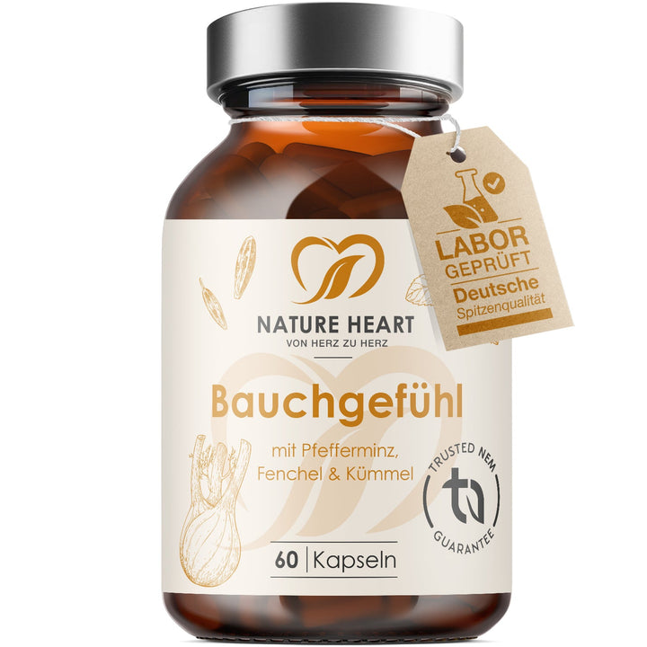 Nature Heart Nahrungsergänzungsmittel Bauchgefühl