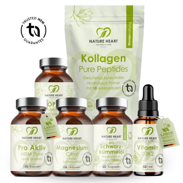 Nature Heart Nahrungsergänzungsmittel Bestseller Bundle