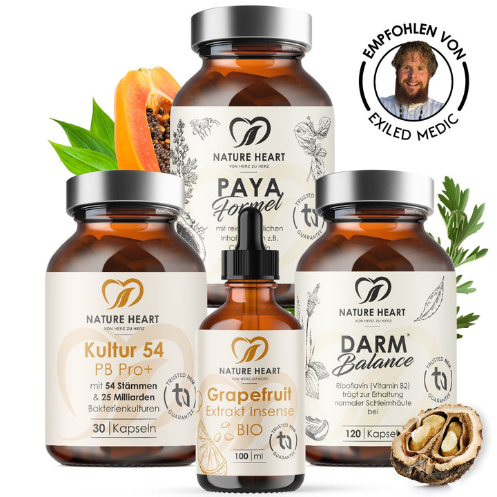 Nature Heart Nahrungsergänzungsmittel Darm Cleanse Bundle