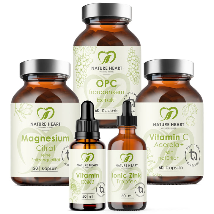 Nature Heart Nahrungsergänzungsmittel Immun+ Special Bundle