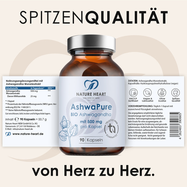 Nature Heart Nahrungsergänzungsmittel Stressless Bundle | Julia Bernsee