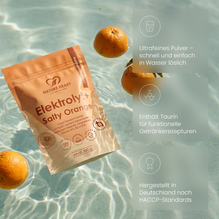 Nature Heart Elektrolyt Elektrolyt+ Salty Orange