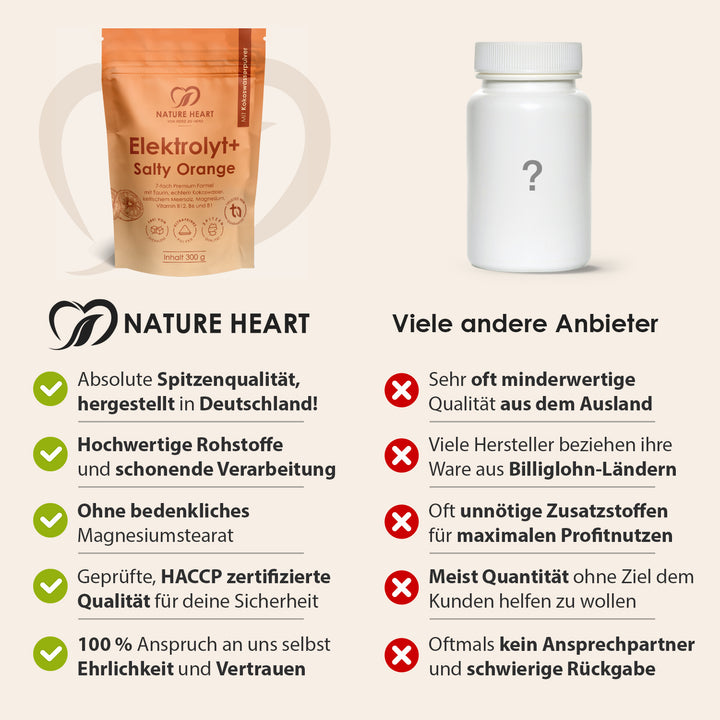 Nature Heart Elektrolyt Elektrolyt+ Salty Orange
