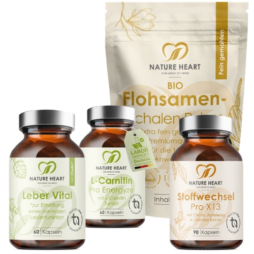 Nature Heart Nahrungsergänzungsmittel Figur VIP Bundle