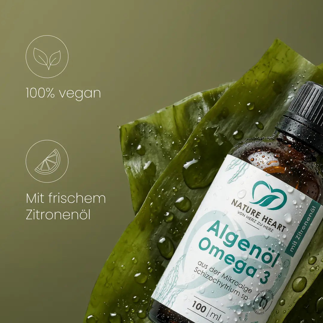 Nature Heart Fettsäuren Algenöl Omega 3