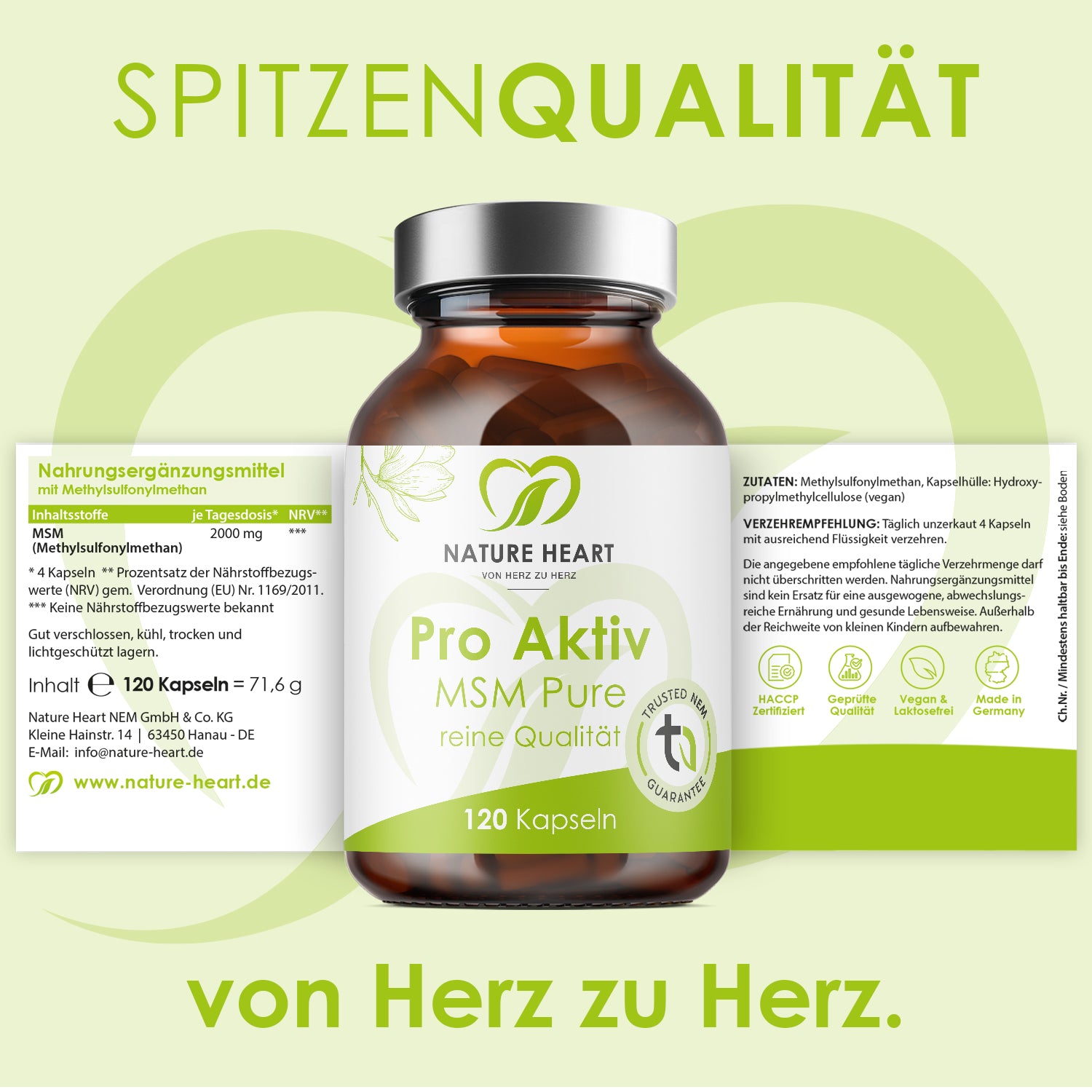 Msm Pure MSM Pure Pro Aktiv – Nature Heart