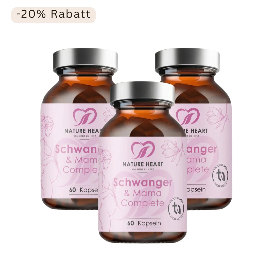 Nature Heart Mikronährstoff-Komplex Schwanger & Mama Complete (3x Aktion)