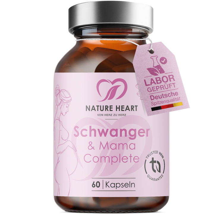 Nature Heart Nahrungsergänzungsmittel Schwanger & Mama Complete