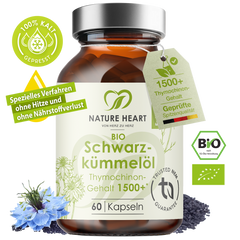 BIO Schwarzkümmelöl 1500+ Thymochinongehalt