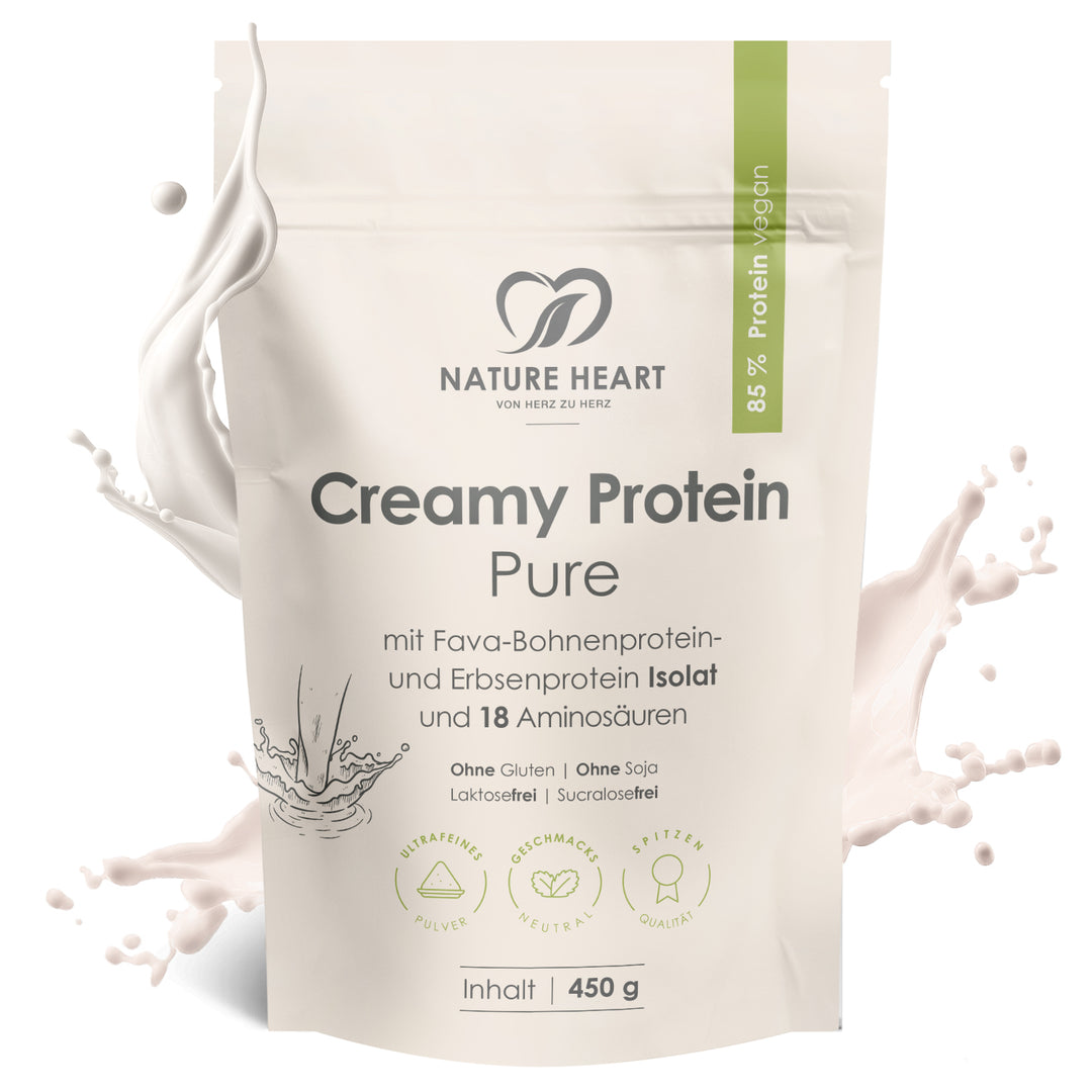 Nature Heart Proteinpulver Creamy Protein Pure
