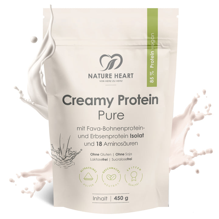 Nature Heart Proteinpulver Creamy Protein Pure