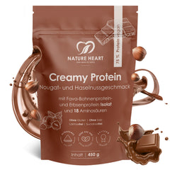 Creamy Protein Nougat-Haselnuss