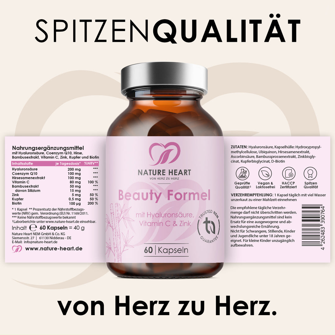 Nature Heart Mikronährstoff-Komplex Beauty Formel