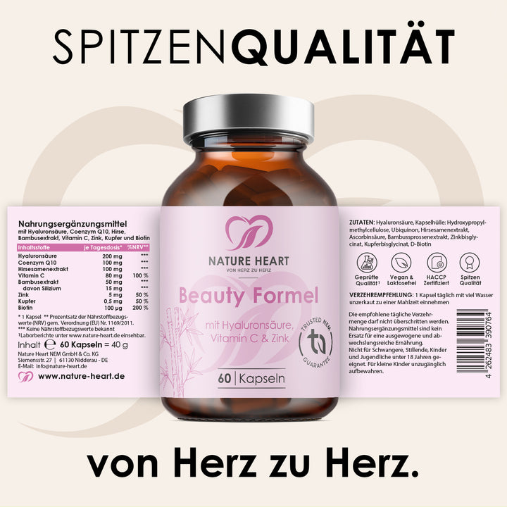 Nature Heart Mikronährstoff-Komplex Beauty Formel