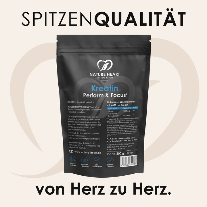 Nature Heart Kreatin Kreatin-Pulver