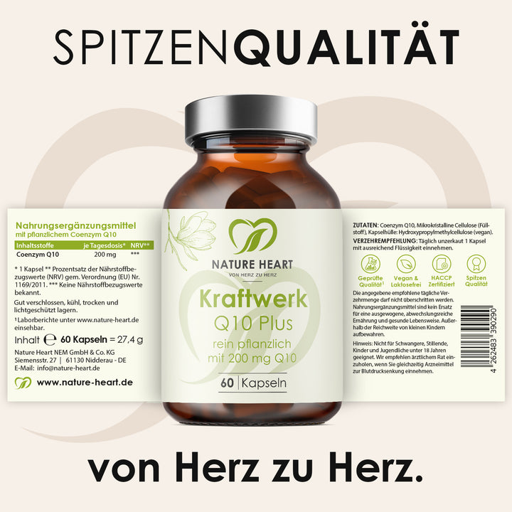 Nature Heart Mikronährstoff-Komplex Kraftwerk Q10 Plus