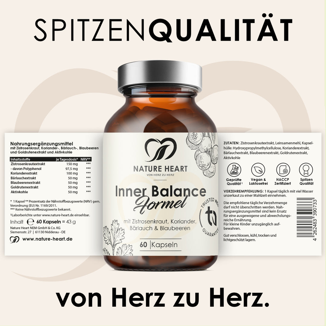 Nature Heart Mikronährstoff-Komplex Inner Balance Formel