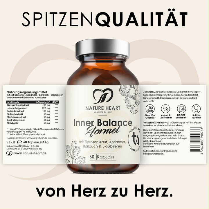 Nature Heart Mikronährstoff-Komplex Inner Balance Formel