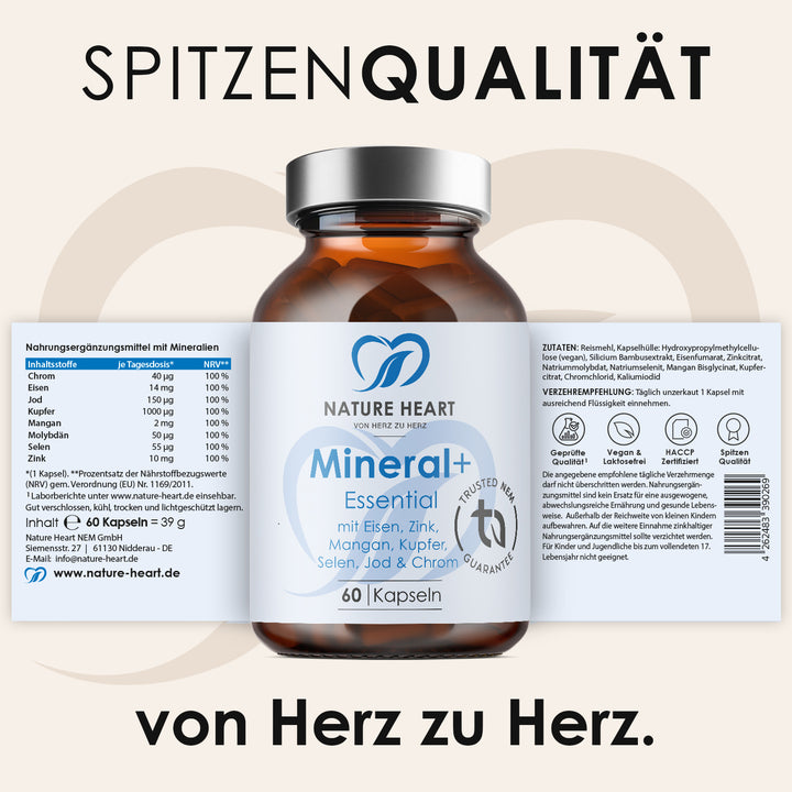 Nature Heart Mikronährstoff-Komplex Mineral+ Essential