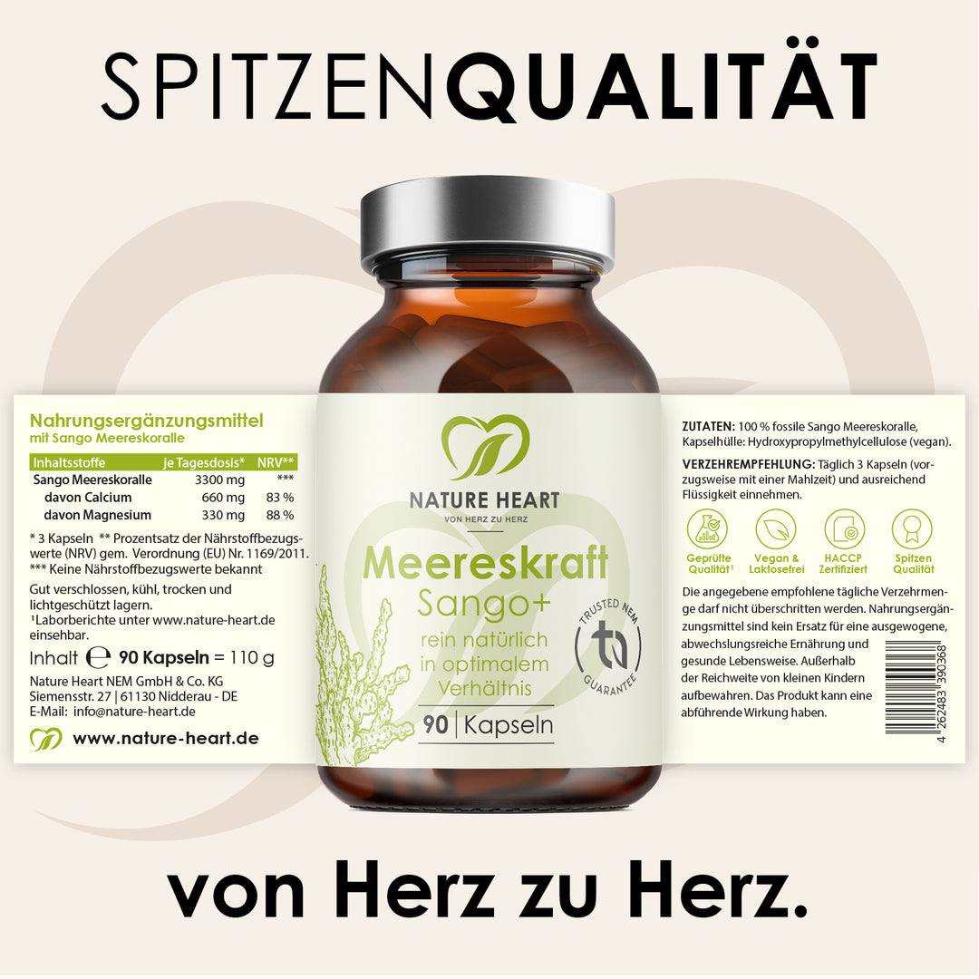 Nature Heart Mineralstoffe Meereskraft Sango+