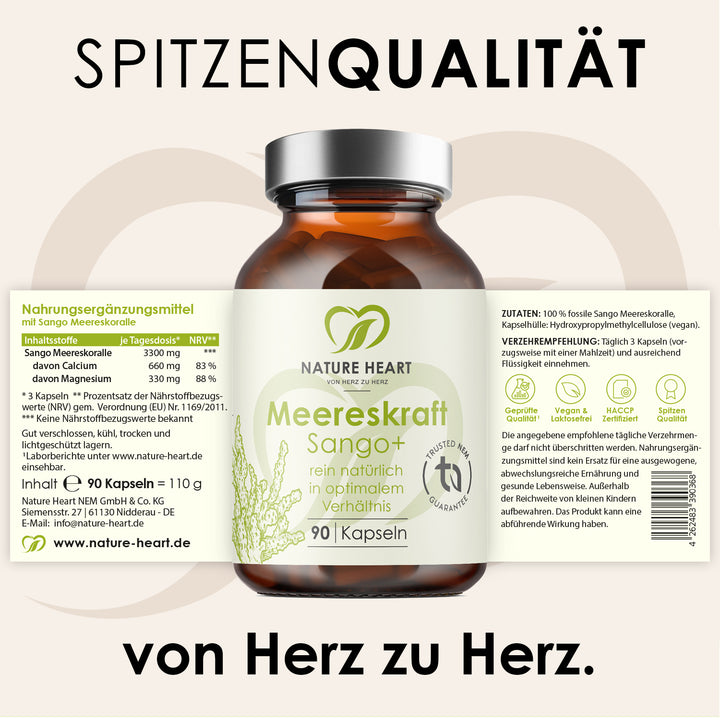 Nature Heart Mineralstoffe Meereskraft Sango+