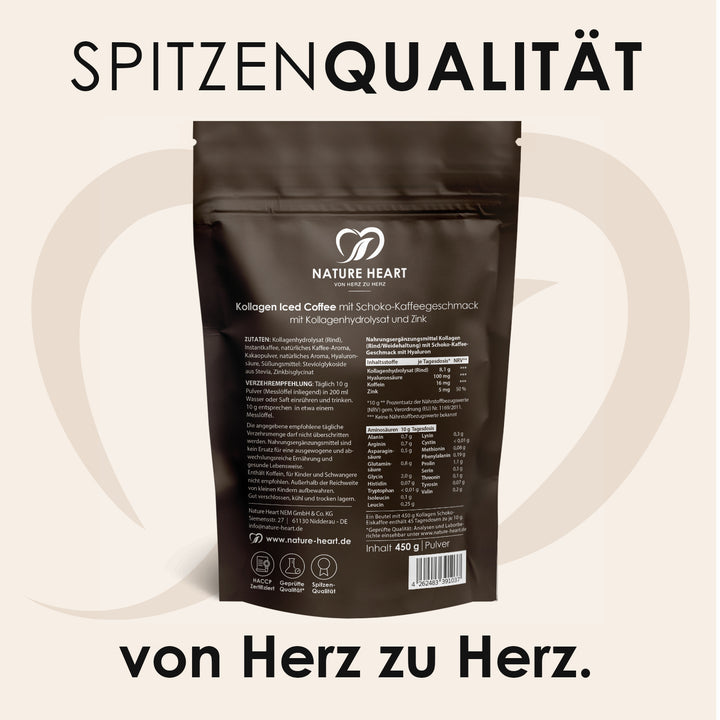 Nature Heart Kollagen Kollagen Iced Coffee