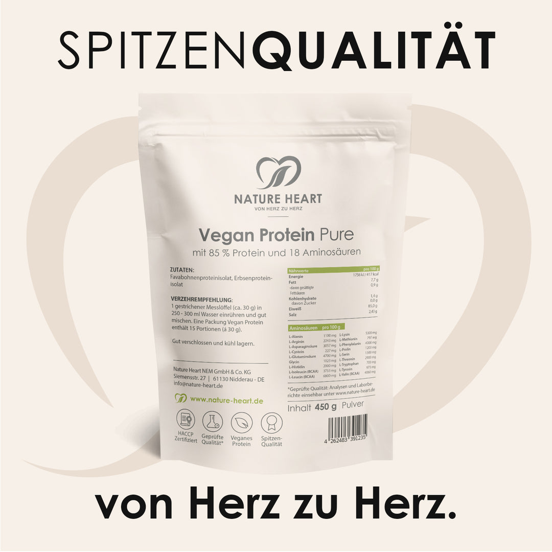Nature Heart Proteinpulver Creamy Protein Pure