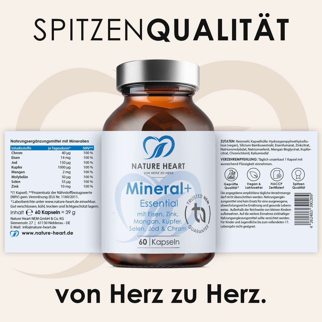 Nature Heart Mikronährstoff-Komplex Mineral+ Essential