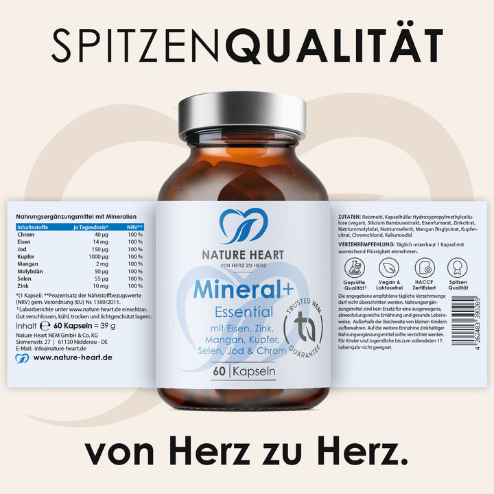 Nature Heart Mikronährstoff-Komplex Mineral+ Essential